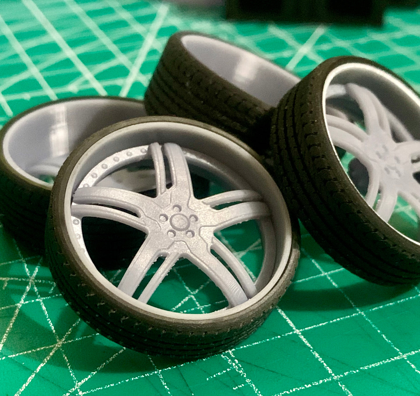 1/25 Scale - ASANTI AF162 - in 26"-36" Donk, Big Rims, Box Chevy, G-Body