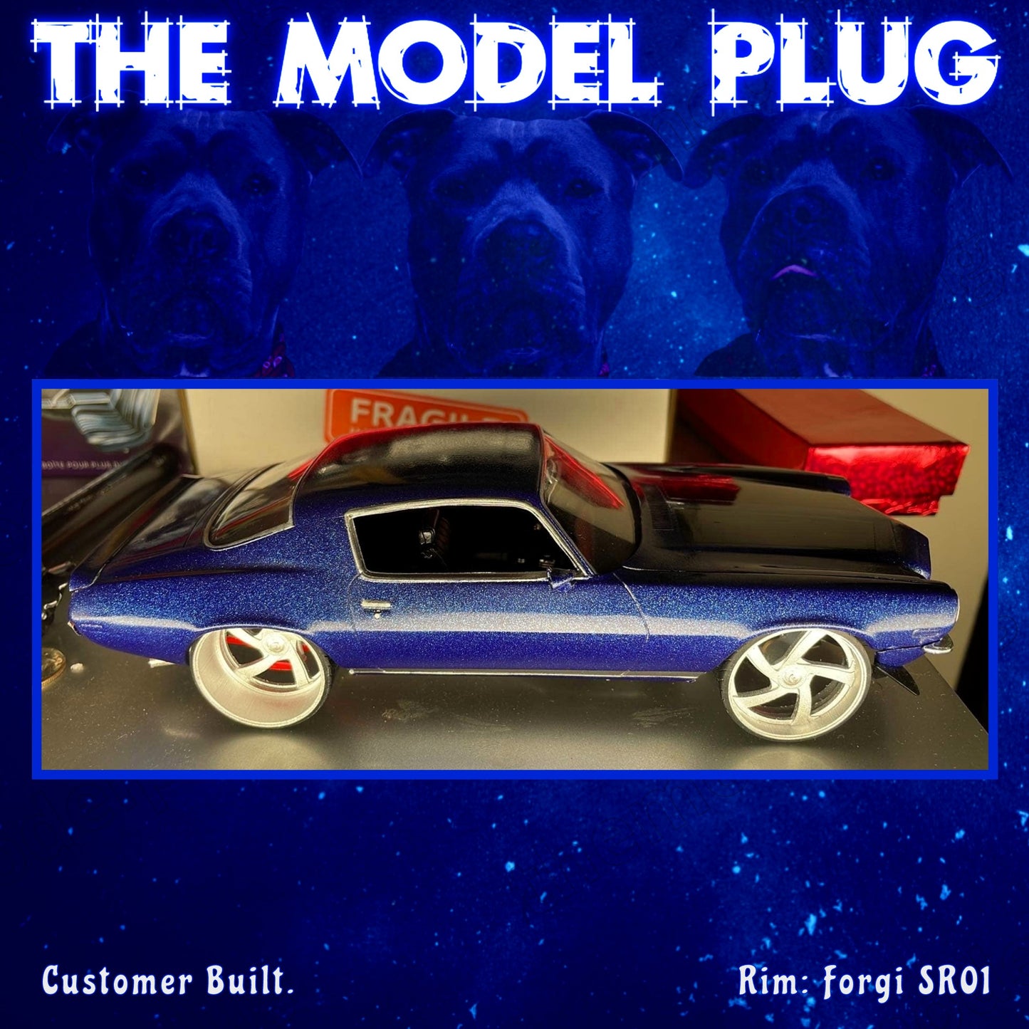 1/25 Scale - FORGI SR01 in 26"-30" Donks, G-Body, Caprice, Impala, Big Rims