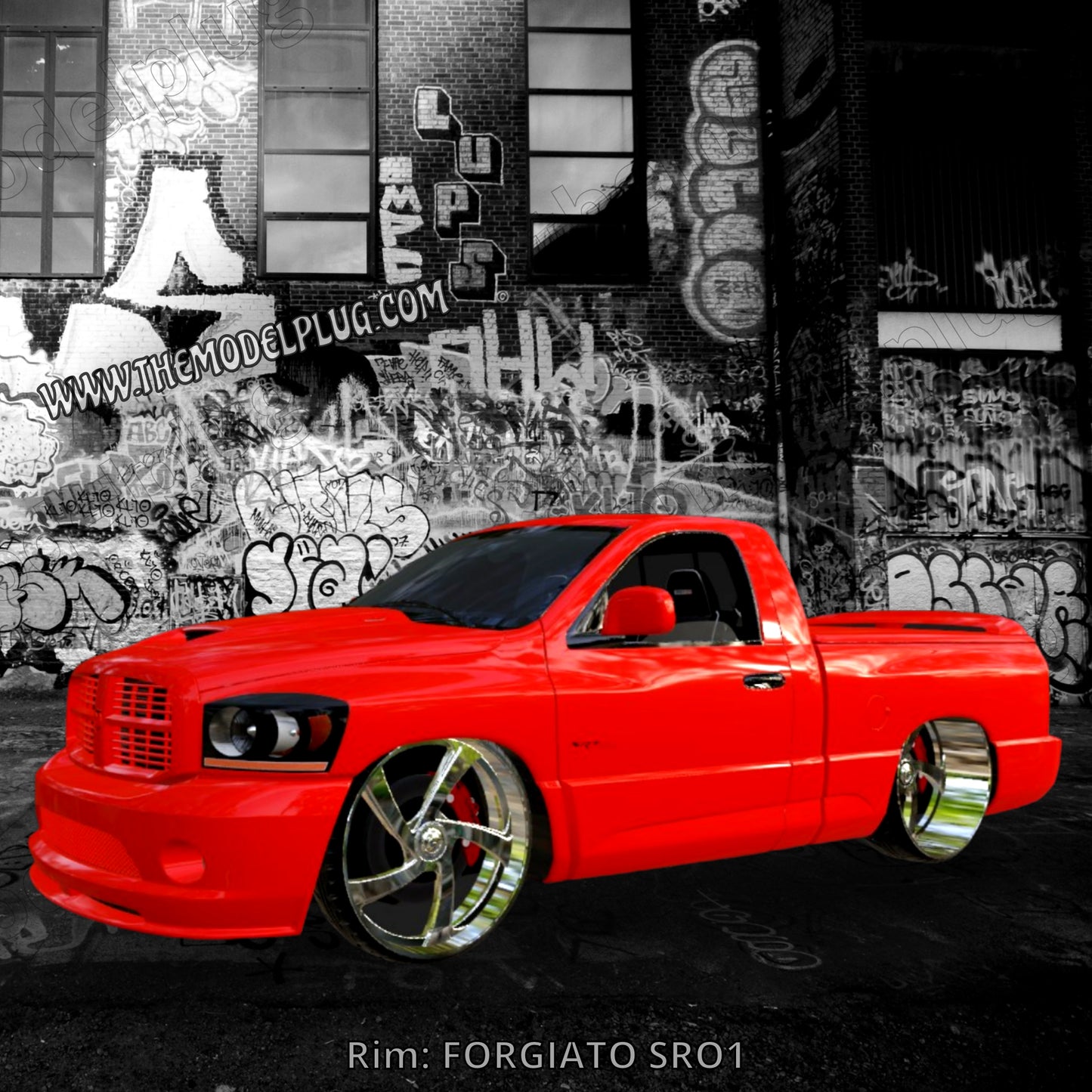 1/25 Scale - FORGI SR01 in 26"-30" Donks, G-Body, Caprice, Impala, Big Rims