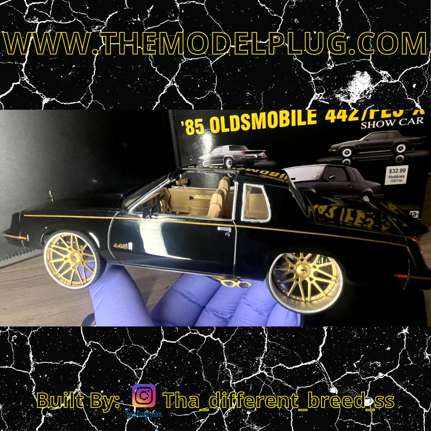 1/25 Scale - FORG! MAGLIA BC - in 26"-36" Donk, Big Rims, Box Chevy, G-Body