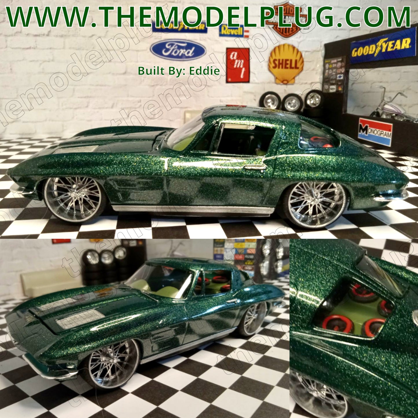 1/25 Scale - TMP RWD POKES in 22" Slab, Elbows, Swanga, Vogue