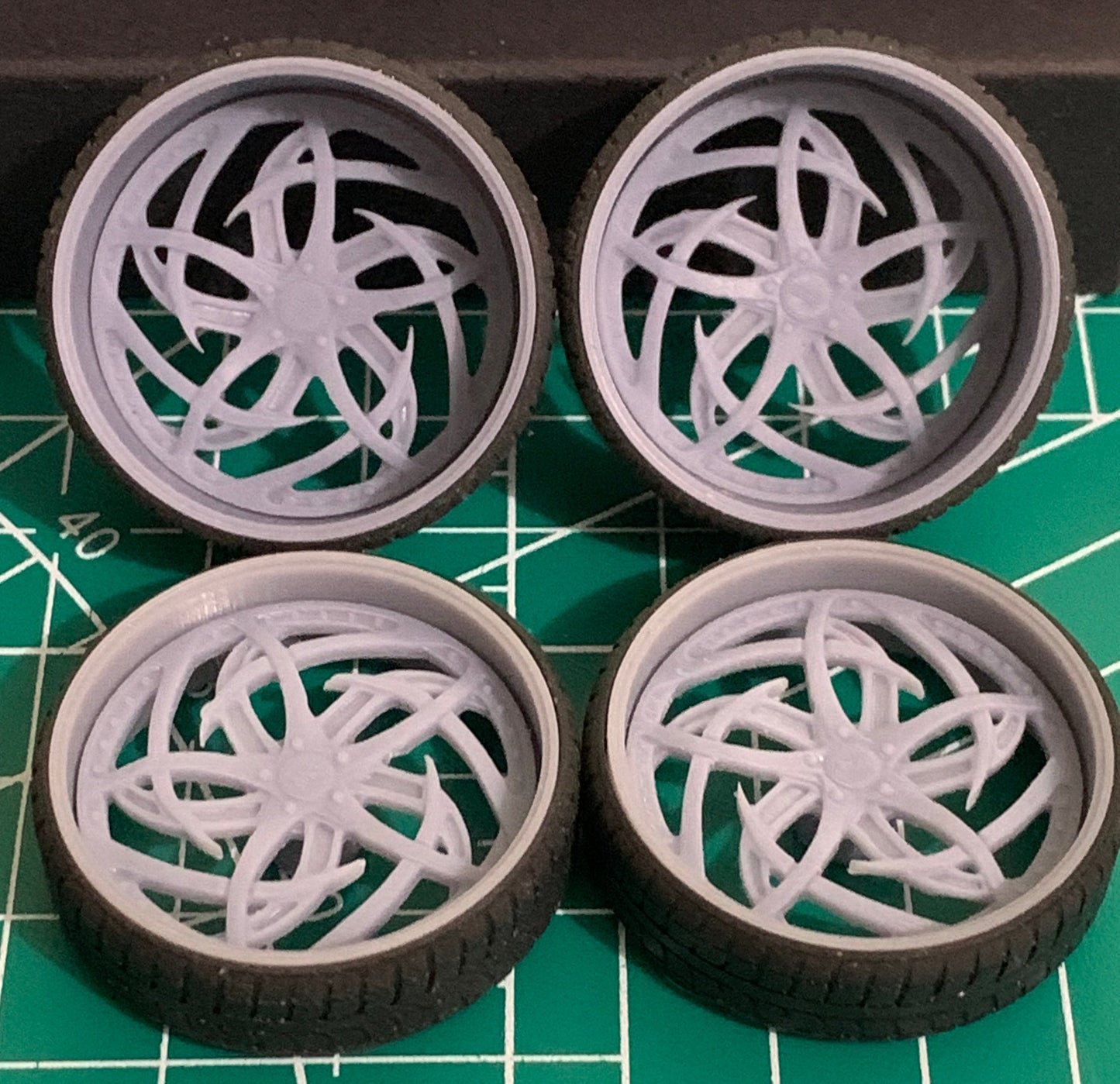 1/25 Scale - DUB CROOKED - in 26"-30" Donk, Big Rims, Box Chevy, G-Body