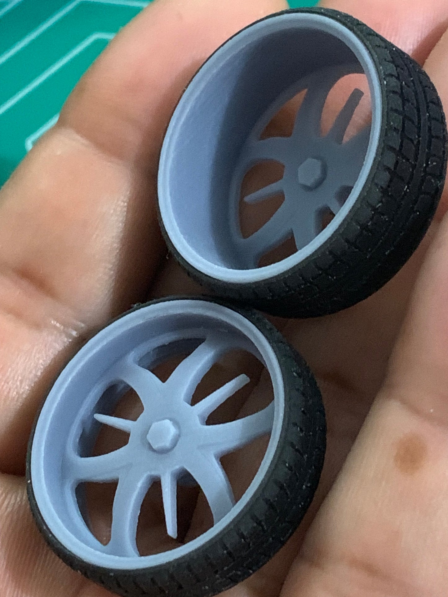 1/25 Scale - Billet Specialties GS3D in 26"-30" Donk, Big Rims, Box Chevy, G-Body
