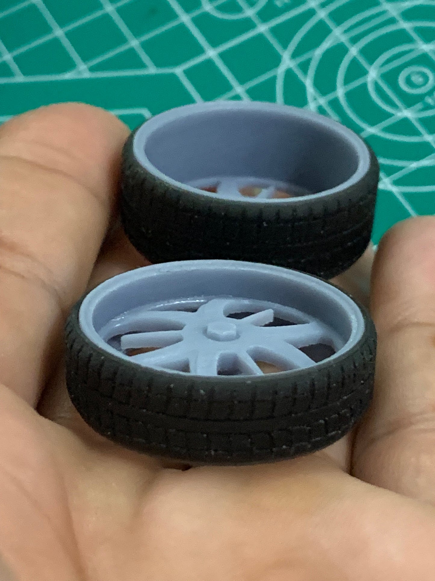 1/25 Scale - Billet Specialties GS3D in 26"-30" Donk, Big Rims, Box Chevy, G-Body