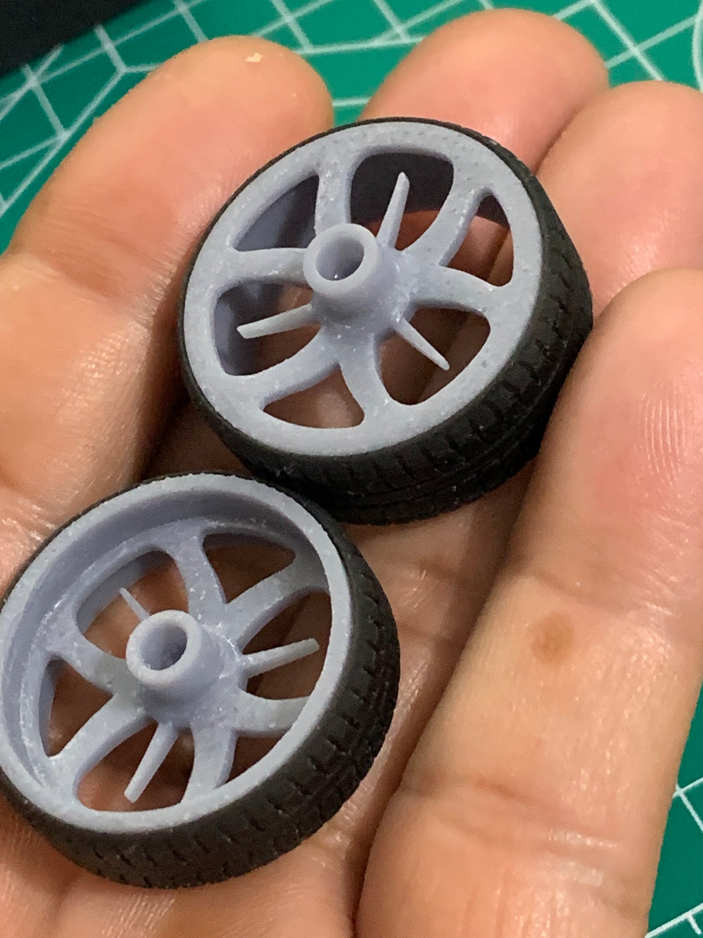 1/25 Scale - Billet Specialties GS3D in 26"-30" Donk, Big Rims, Box Chevy, G-Body