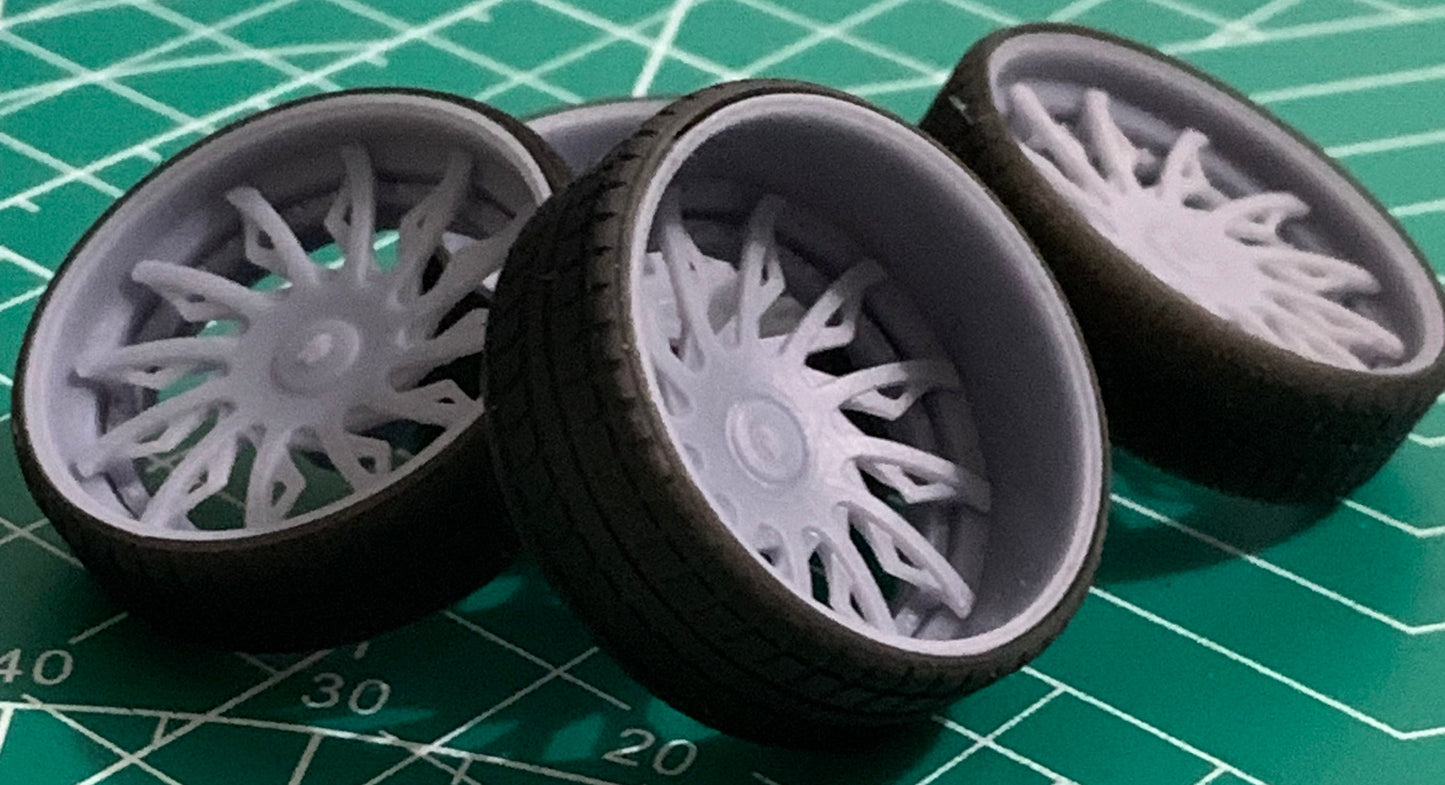 1/25 Scale - HB STEPPIN - in 26"-36" Donk, Big Rims, Box Chevy, G-Body