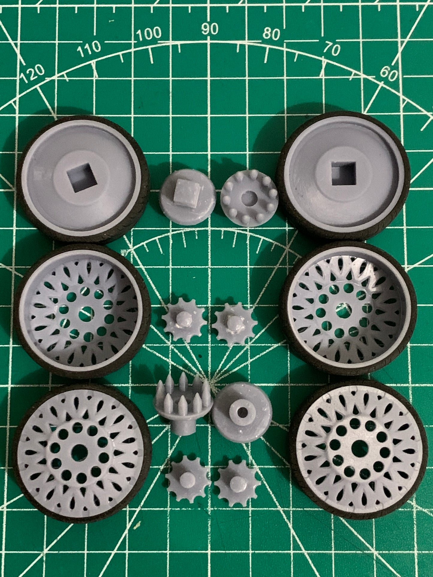 1/25 Scale - CORLEONE NERO V2 in 26"-32" (Multi-Piece) Dually Truck Rims