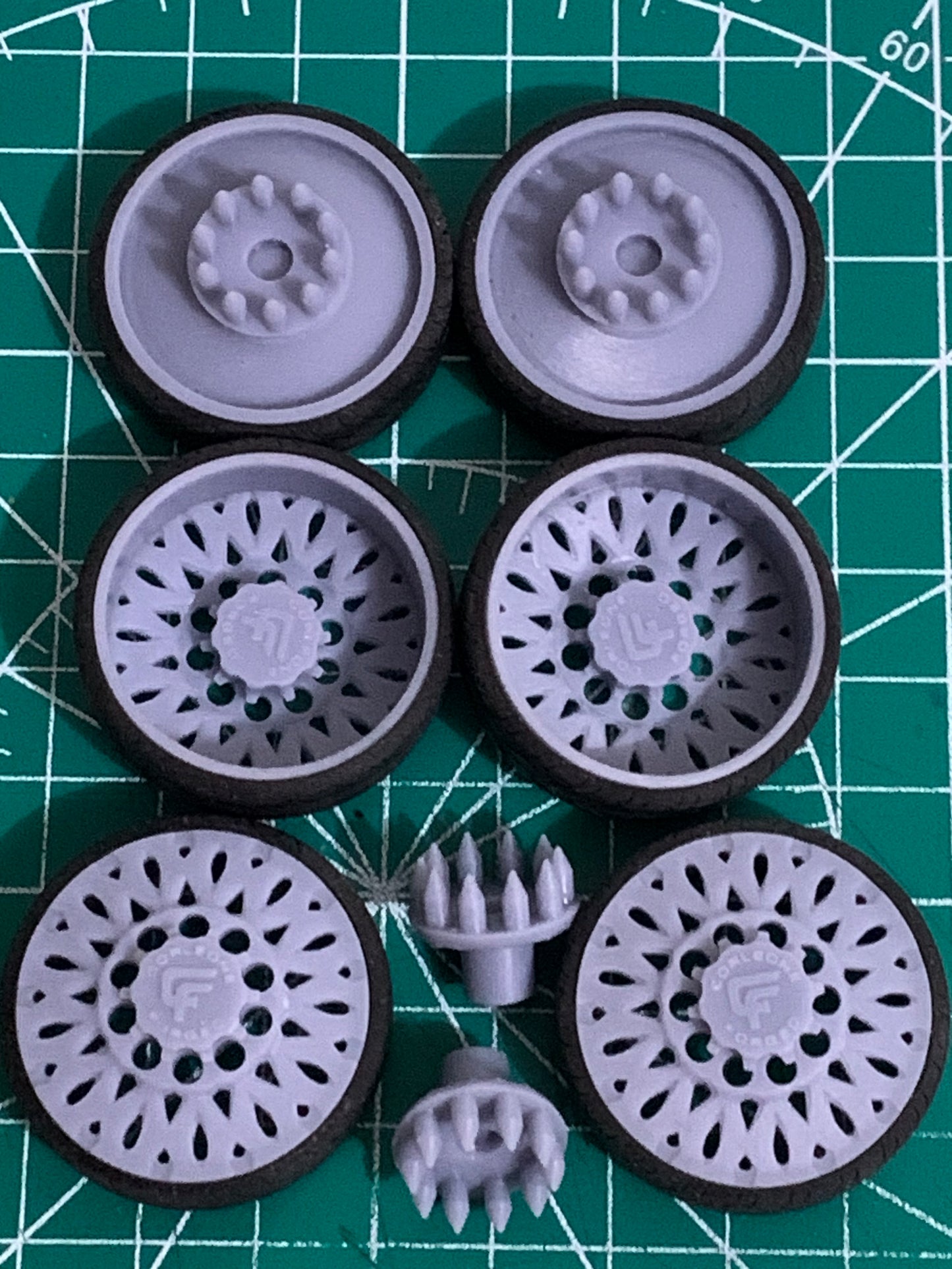 1/25 Scale - CORLEONE NERO V2 in 26"-32" (Multi-Piece) Dually Truck Rims