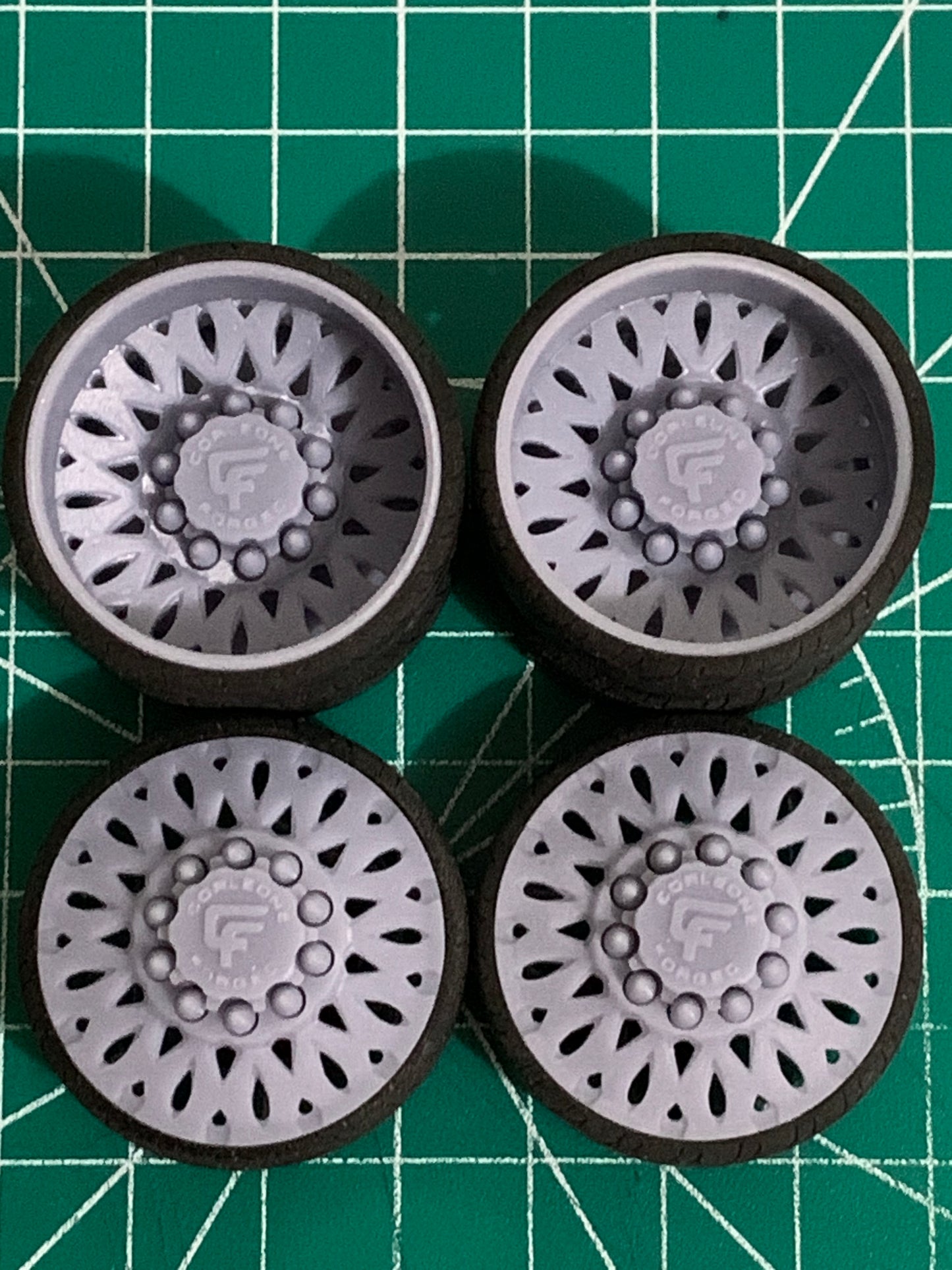 1/25 Scale - CORLEONE NERO V2 in 26"-32" (Multi-Piece) Dually Truck Rims