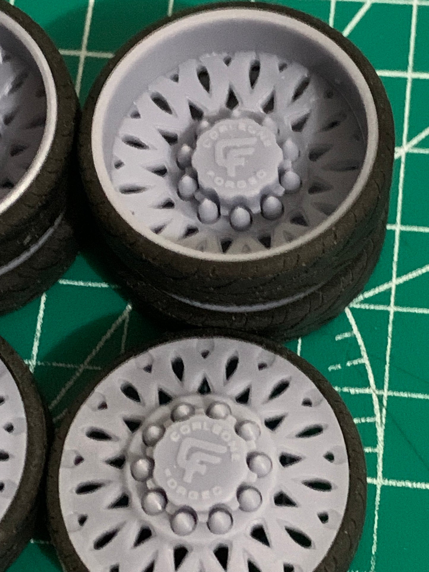 1/25 Scale - CORLEONE NERO V2 in 26"-32" (Multi-Piece) Dually Truck Rims