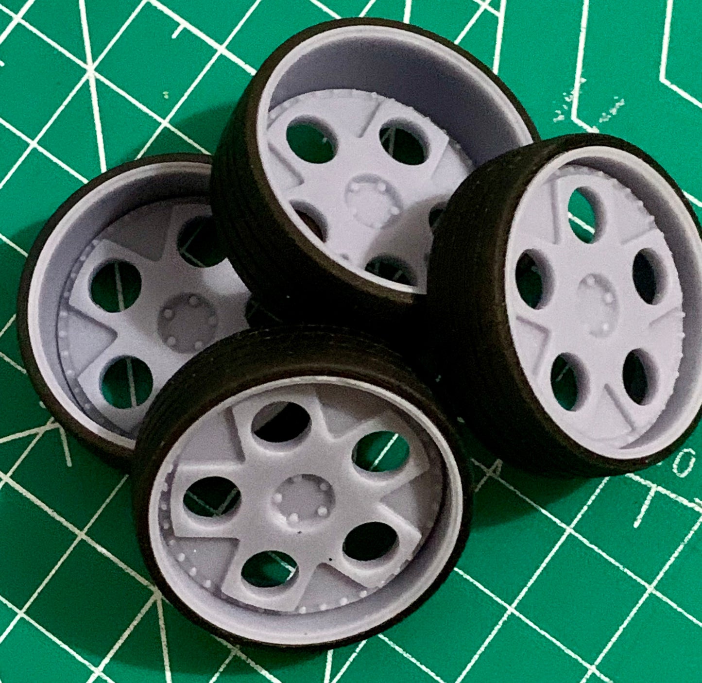 1/25 Scale - HRE 454 Vintage Series - in 26"-36" Donk, Big Rims, Box Chevy, G-Body