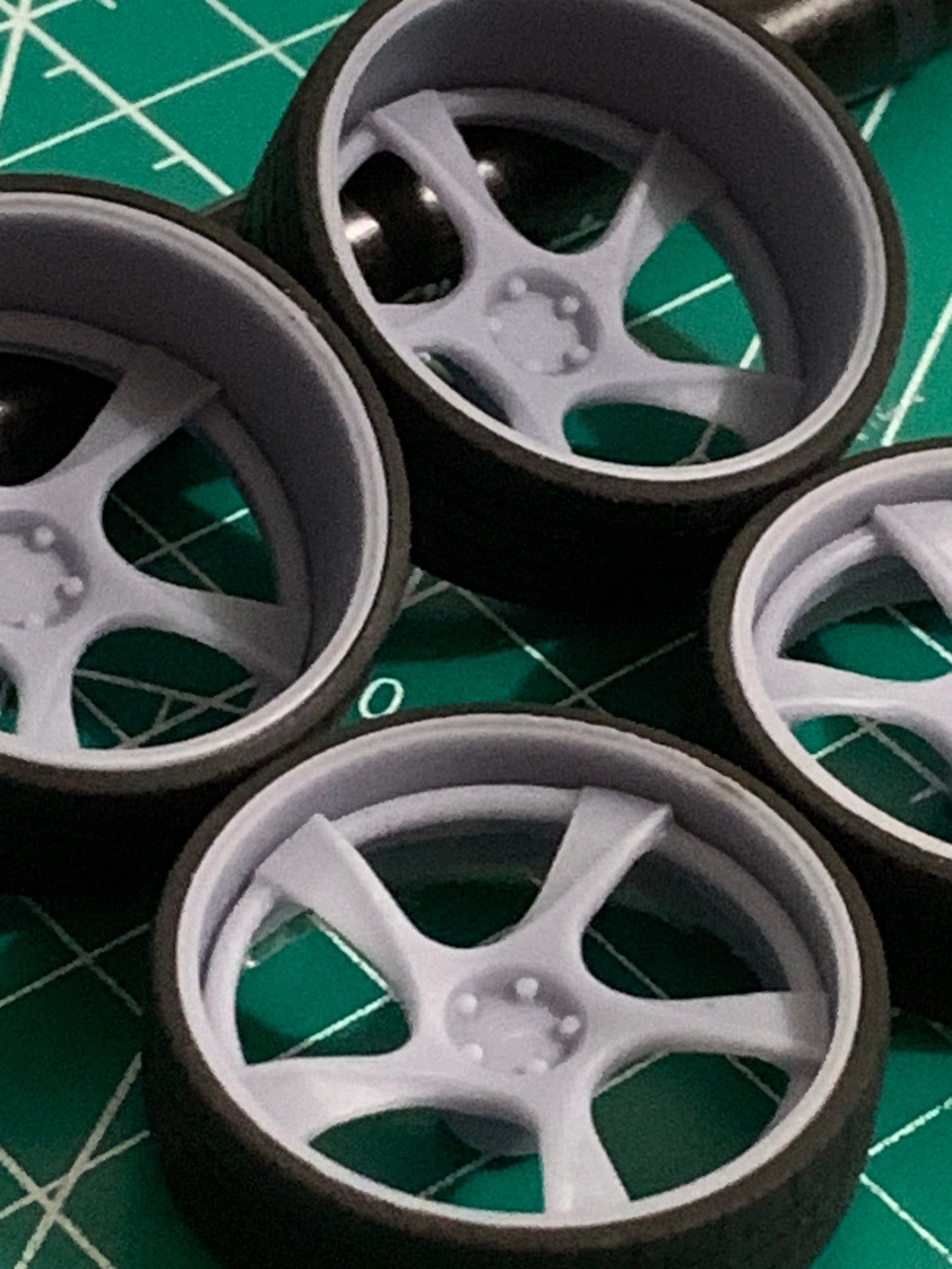 1/25 Scale - HRE 792RS - in 26"-36" Donk, Big Rims, Box Chevy, G-Body