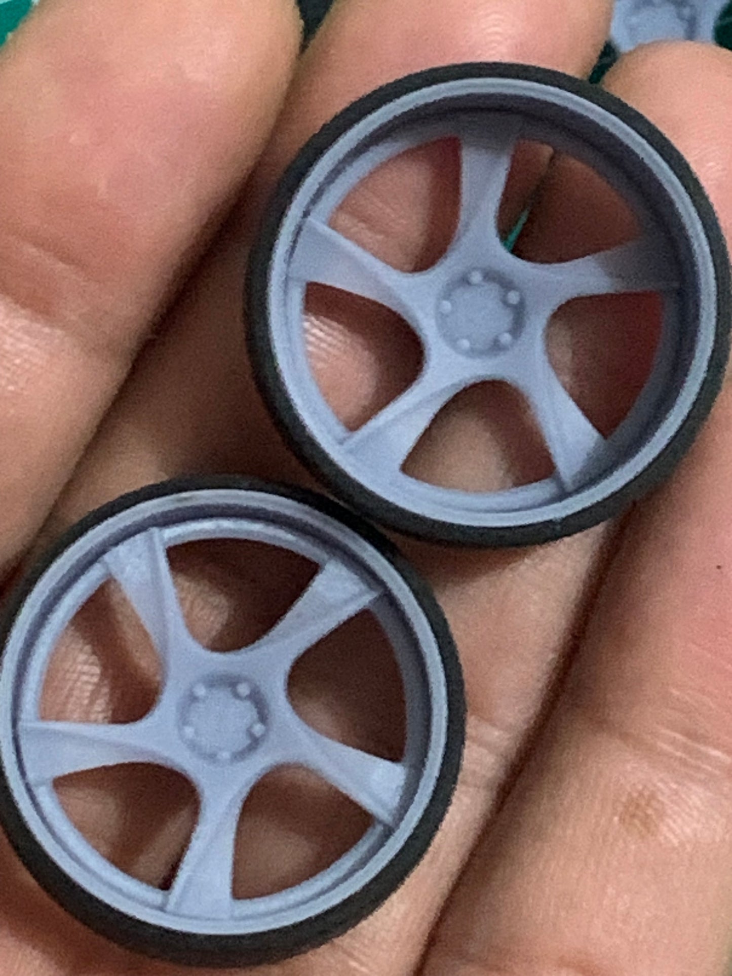 1/25 Scale - HRE 792RS - in 26"-36" Donk, Big Rims, Box Chevy, G-Body