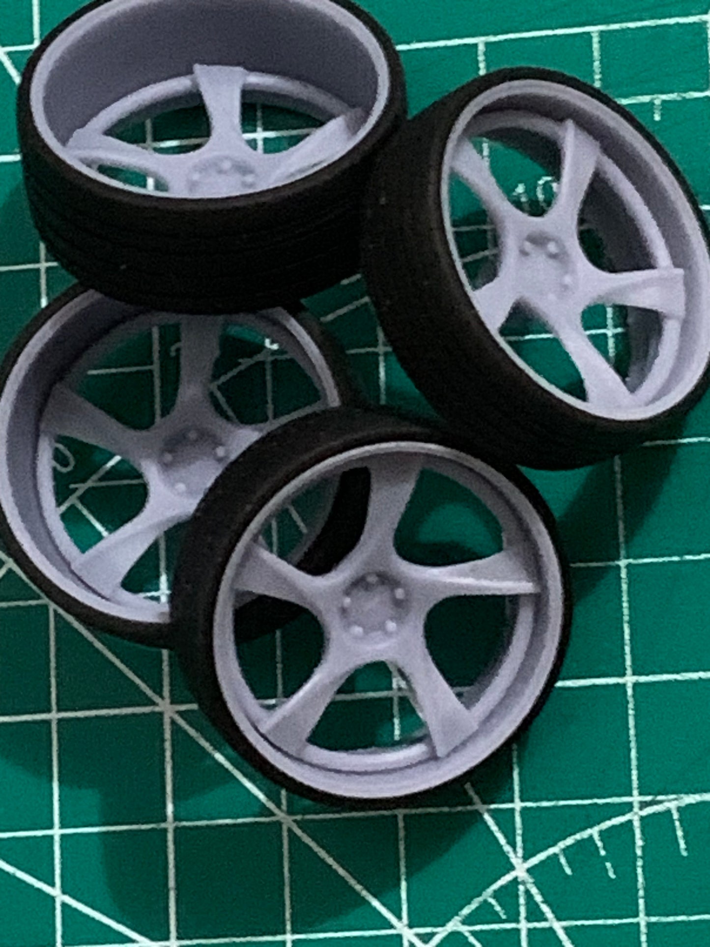 1/25 Scale - HRE 792RS - in 26"-36" Donk, Big Rims, Box Chevy, G-Body