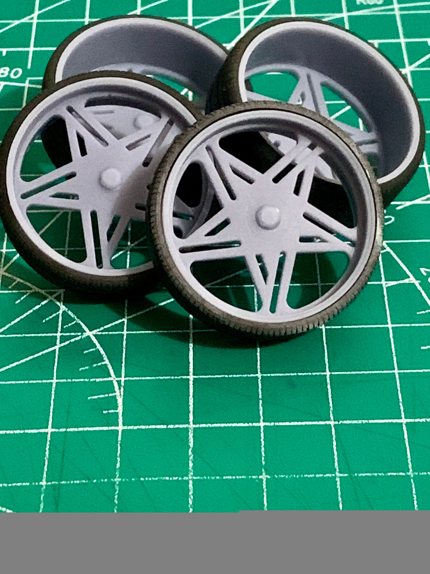 1/25 Scale - TMP ALLSTAR BILLET in 24"-30" Donk, Big Rims, Box Chevy, G-Body