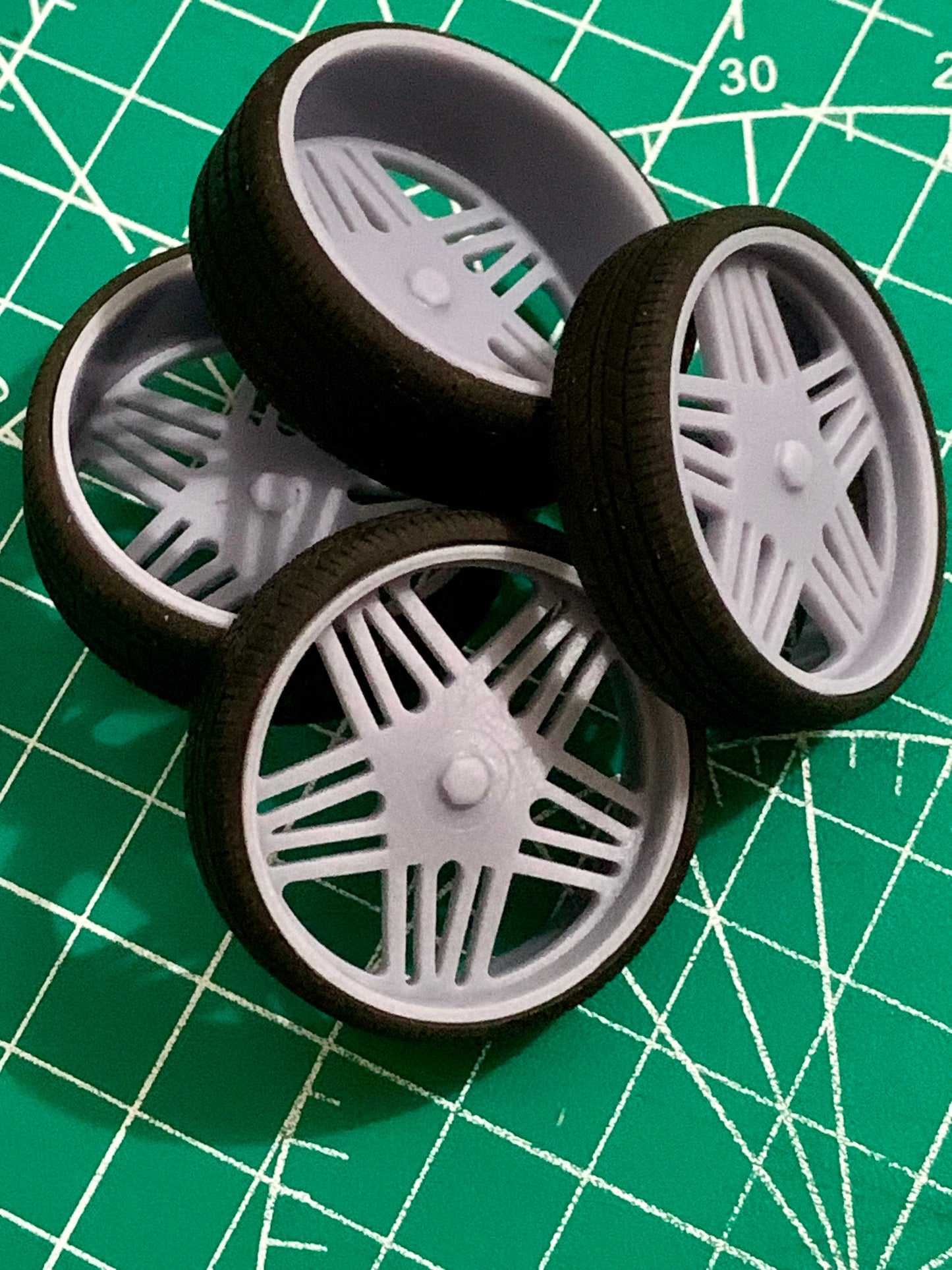1/25 Scale - TMP HARDLINE BILLET in 24"-30" Donk, Big Rims, Box Chevy, G-Body