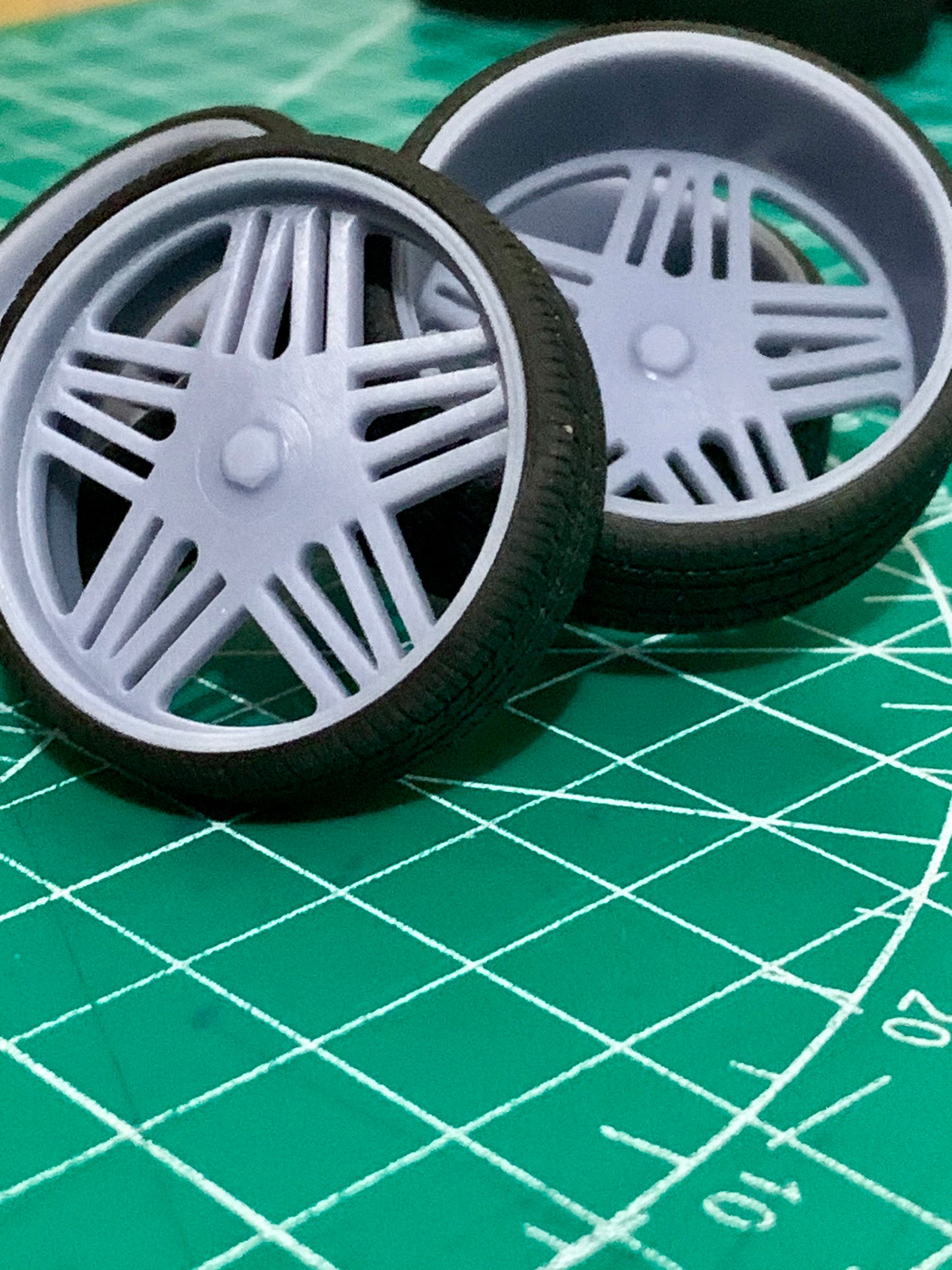 1/25 Scale - TMP HARDLINE BILLET in 24"-30" Donk, Big Rims, Box Chevy, G-Body
