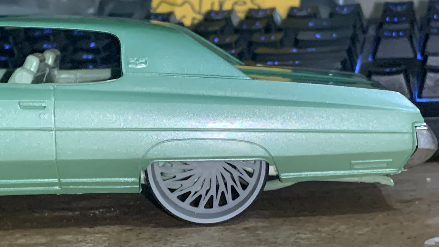 1/25 Scale - TMP D053 Forgi BiaForca in 26"-30" Donk, Big Rims. Trucks, SUV