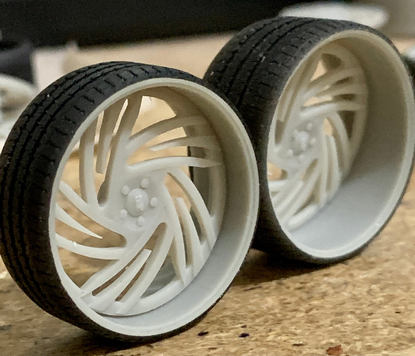 1/25 Scale - TMP V37 Custom in 26"-30" Donk, Big Rims, Box Chevy, G-Body