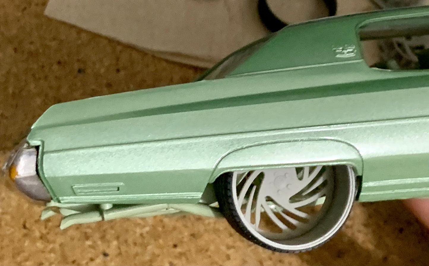 1/25 Scale - TMP V37 Custom in 26"-30" Donk, Big Rims, Box Chevy, G-Body