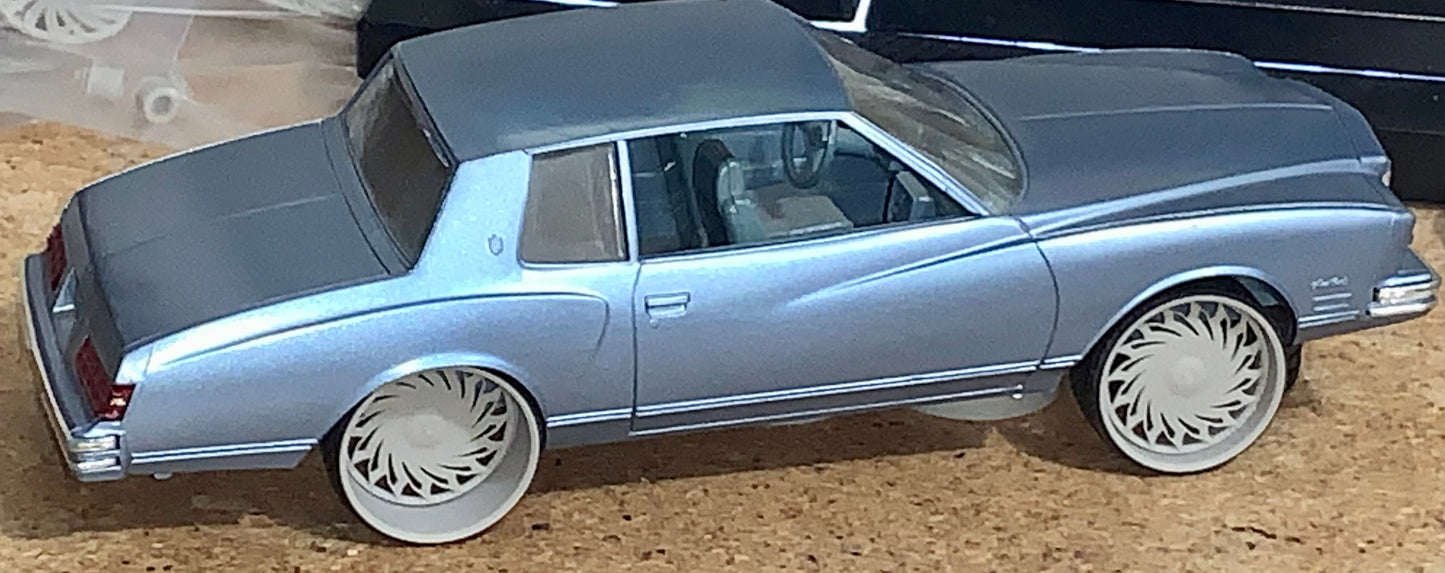 1/25 Scale - TMP D062 Custom in 26"-30" Donk, Big Rims, Box Chevy, G-Body