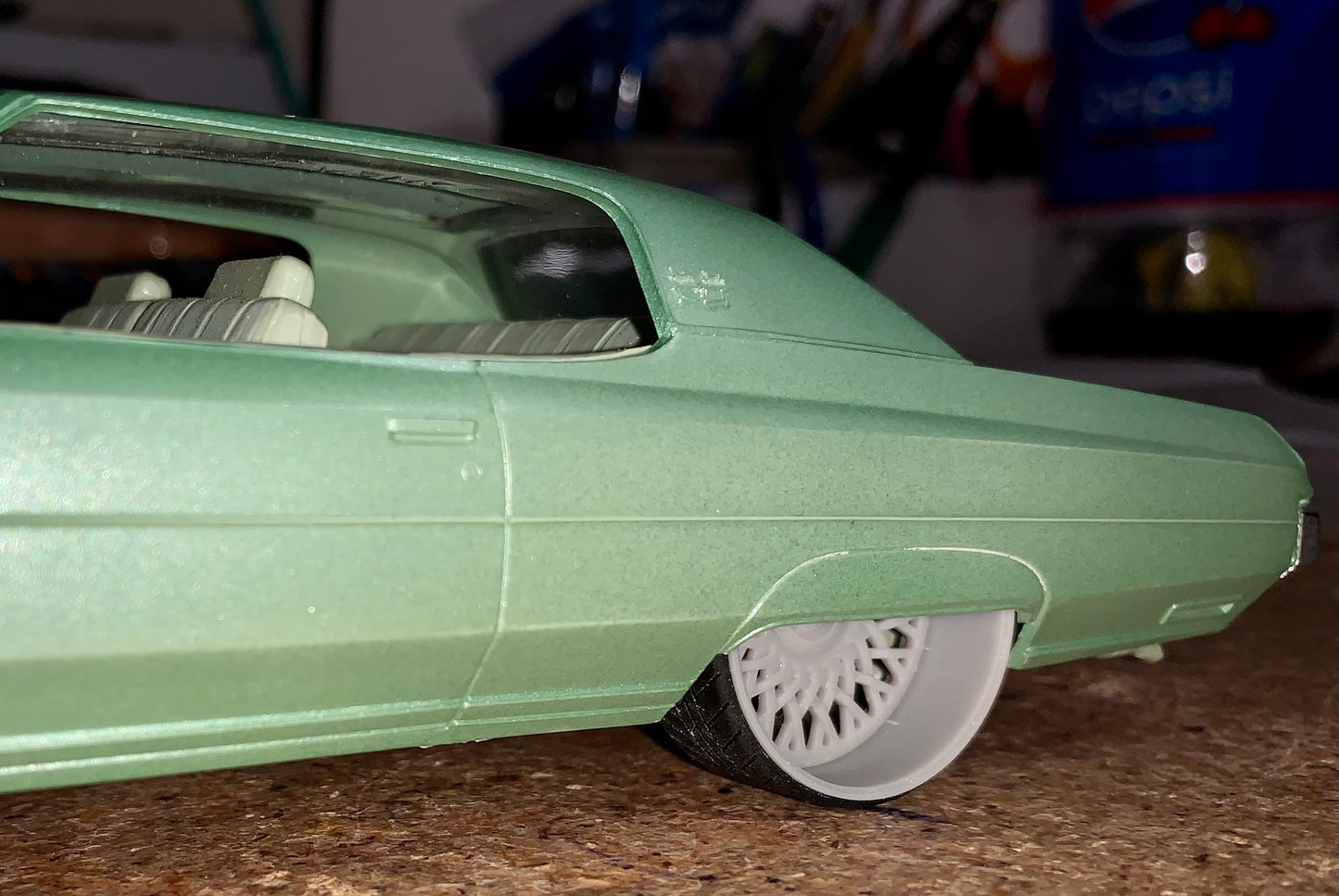 1/25 Scale - FORGIATO TESSUTO in 26"-30" Donk, Box, Bubble, Caprice, Impala