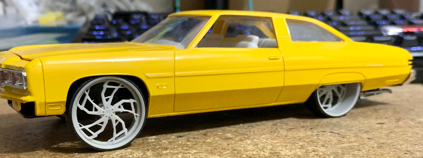 1/25 Scale - TMP D079 CORLEONE VITALE in 26"-30" Donk, Big Rims, Trucks