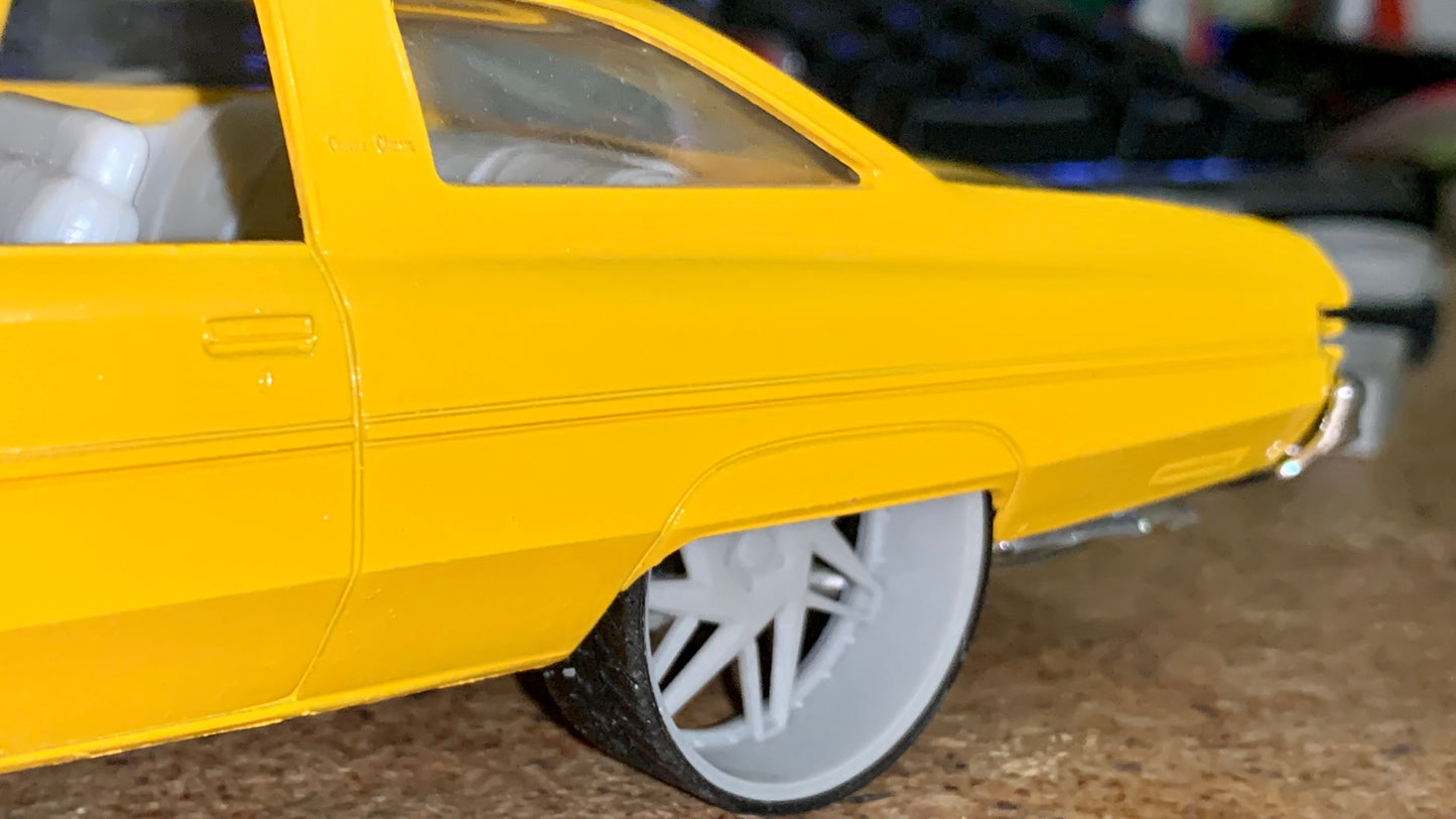 1/25 Scale - TMP D027 in 26"-36" Donk, Box, Big Rims, Trucks