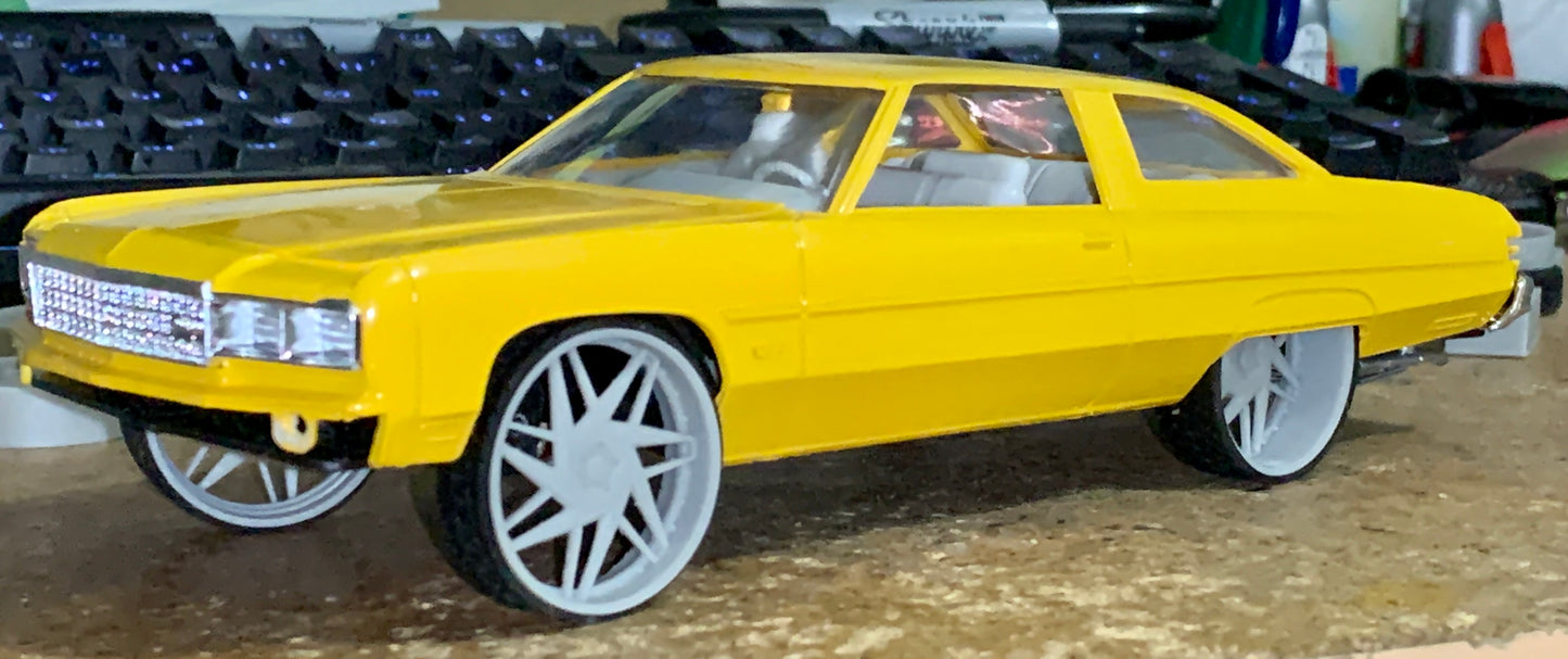 1/25 Scale - TMP D027 in 26"-36" Donk, Box, Big Rims, Trucks
