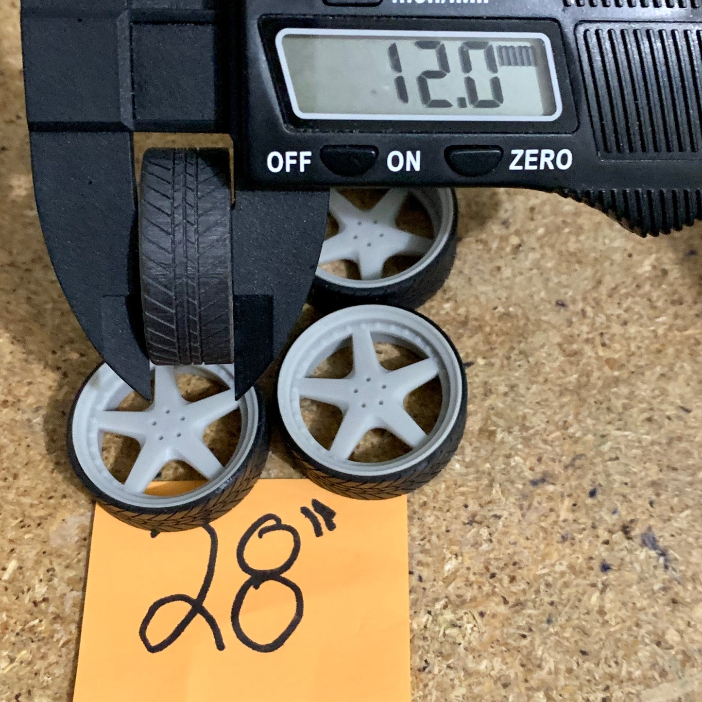 1/25 Scale - TMP D084 Work Equip05 in 26"-30" Donk, Import, G-Body, Impala SS