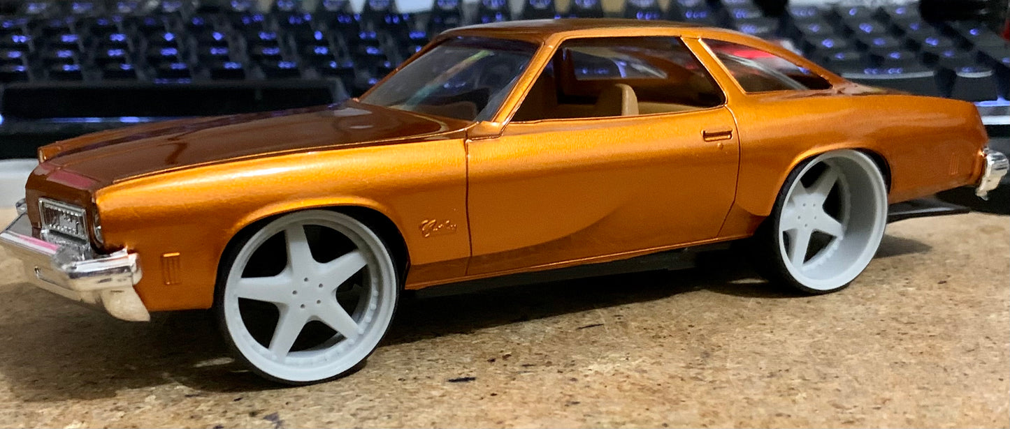 1/25 Scale - TMP D084 Work Equip05 in 26"-30" Donk, Import, G-Body, Impala SS