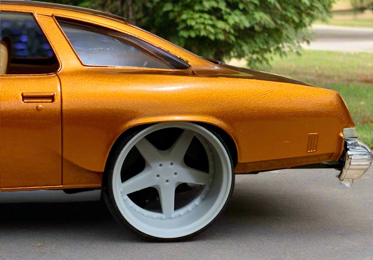1/25 Scale - TMP D084 Work Equip05 in 26"-30" Donk, Import, G-Body, Impala SS