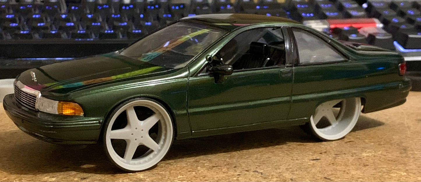 1/25 Scale - TMP D084 Work Equip05 in 26"-30" Donk, Import, G-Body, Impala SS