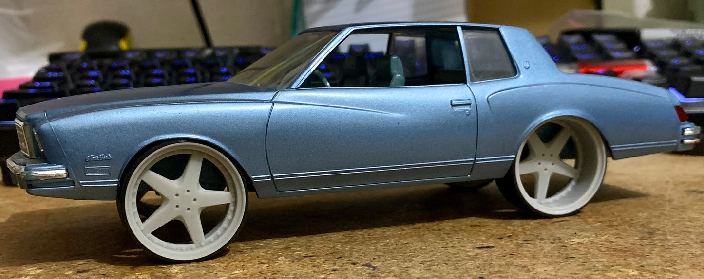 1/25 Scale - TMP D084 Work Equip05 in 26"-30" Donk, Import, G-Body, Impala SS