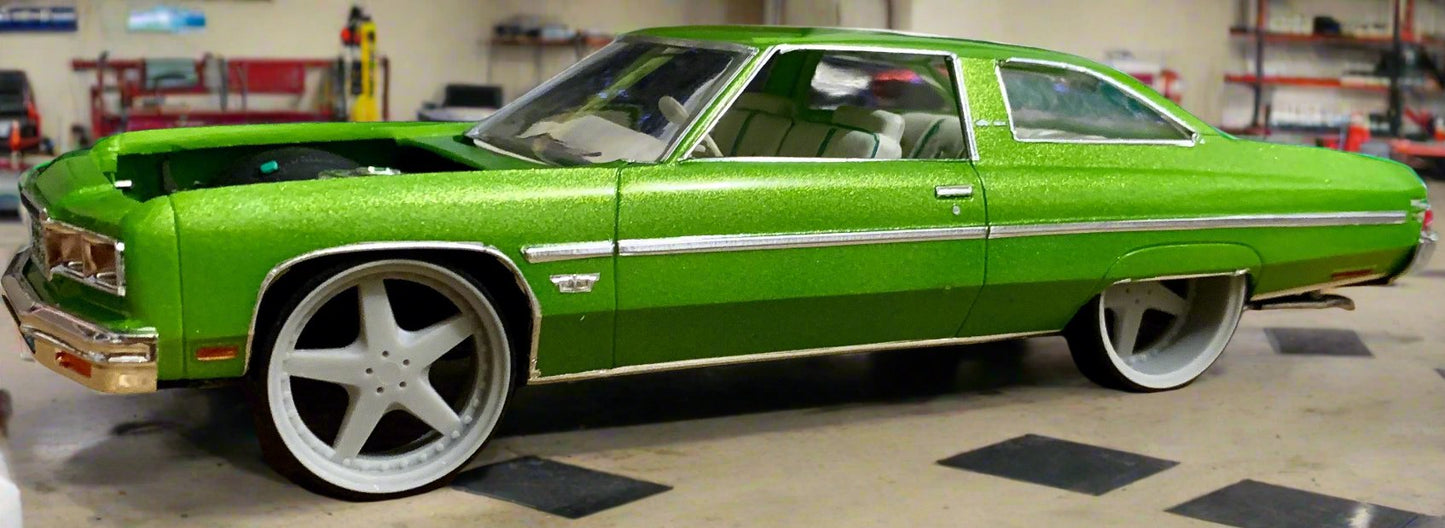 1/25 Scale - TMP D084 Work Equip05 in 26"-30" Donk, Import, G-Body, Impala SS