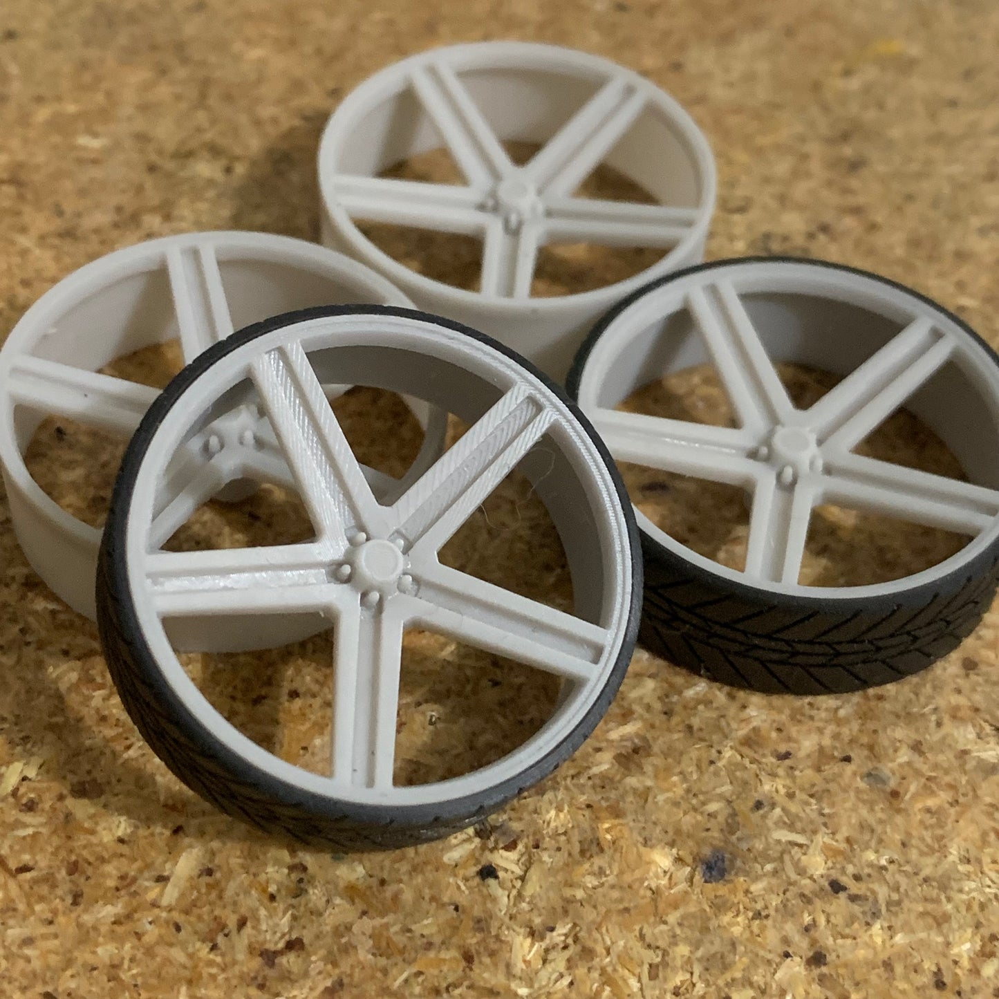 1/25 Scale - TMP D109 IROC in 28" Donk, Box, Big Rims, G-Body, Camaro, Iroc Z