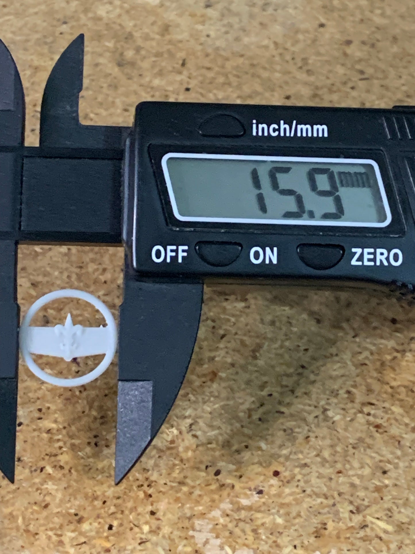 1/25 Scale - Caprice Kustom Steering Wheel