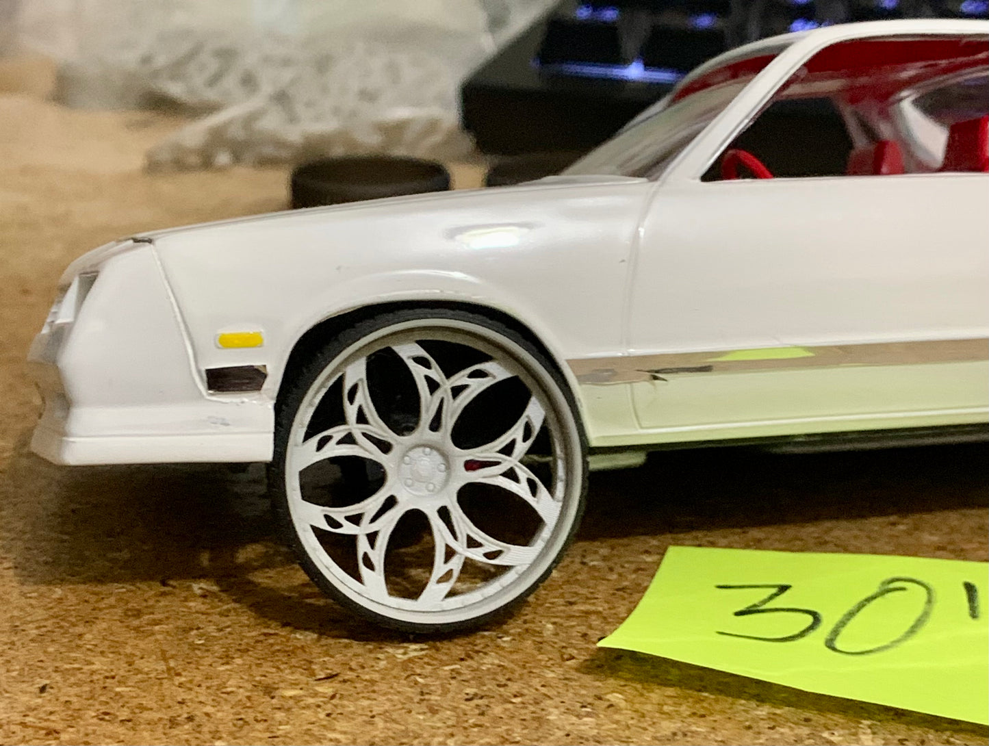 1/25 Scale - TMP D128 Custom in 26"-30" Donk, Big Rims, Box Chevy, G-Body