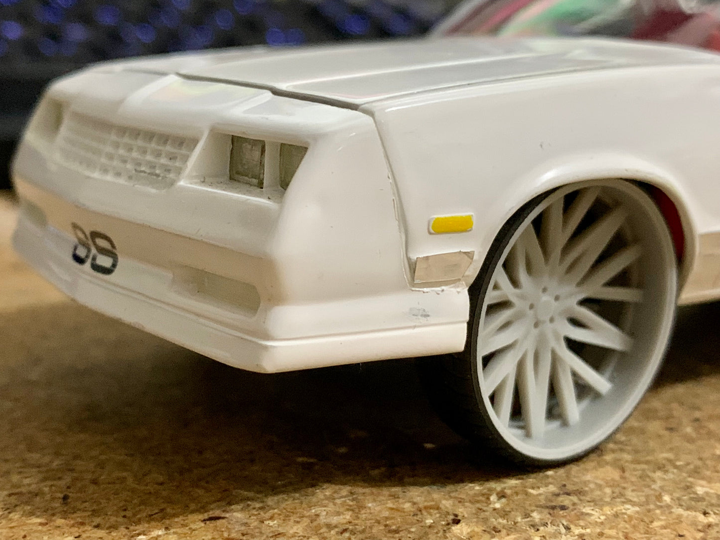 1/25 Scale - TMP D132 Custom in 26"-30" Donk, Big Rims, Box Chevy, G-Body