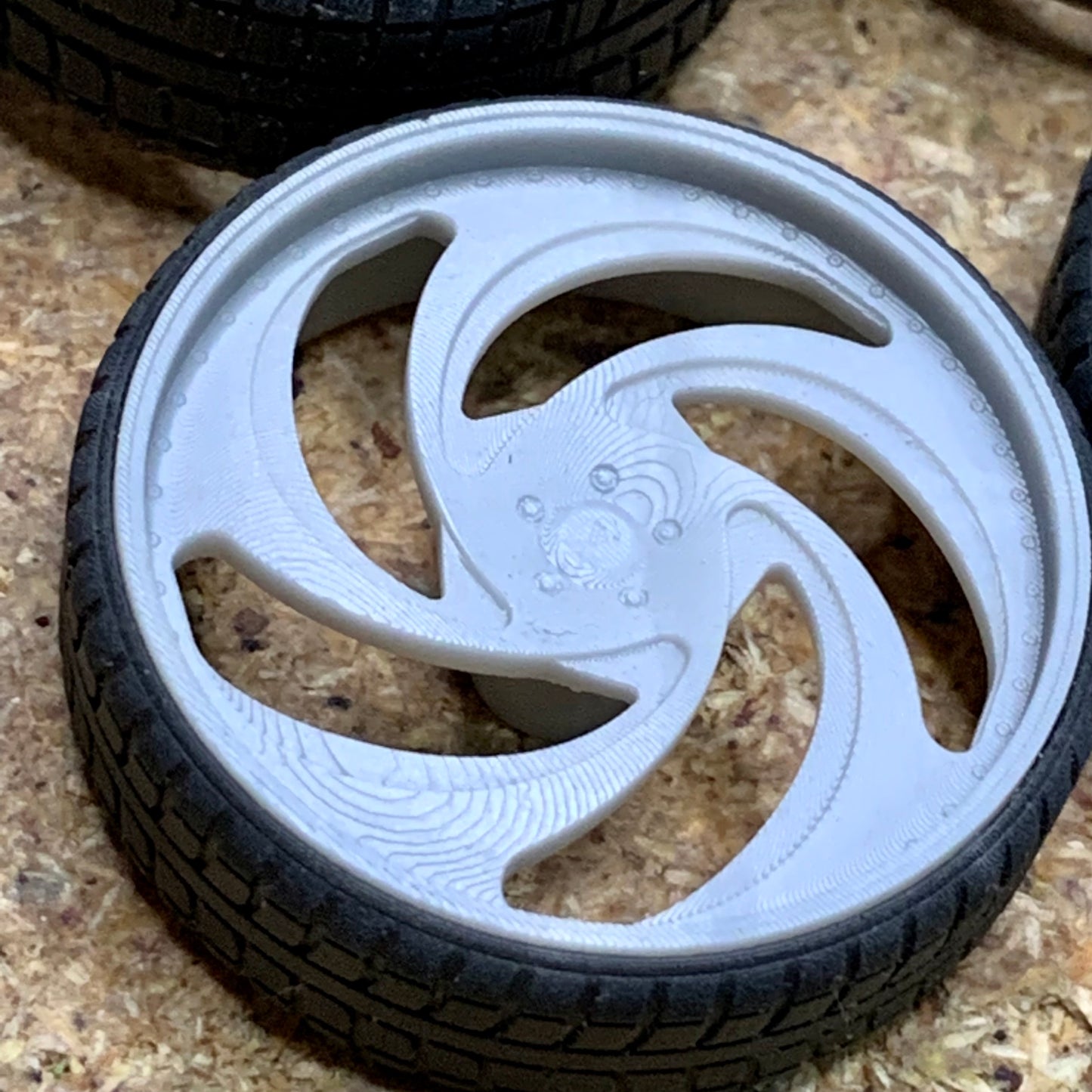 1/25 Scale - ASANT! AF865 - D141 in 26"-30" Donk, Big Rims, Box Chevy, G-Body