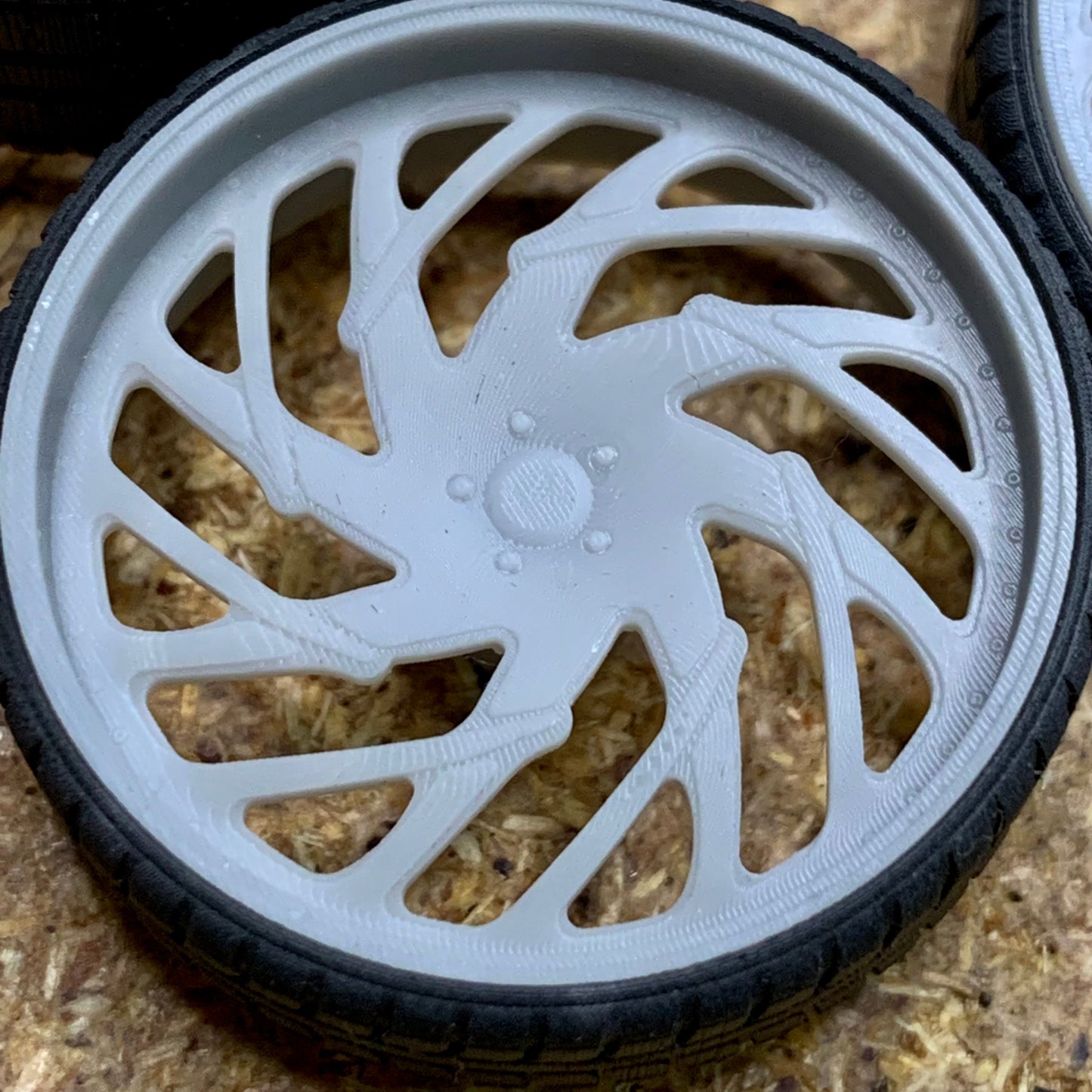 1/25 Scale - ASANT! AF864 - D142 in 26"-36" Donk, Big Rims, Box Chevy, G-Body