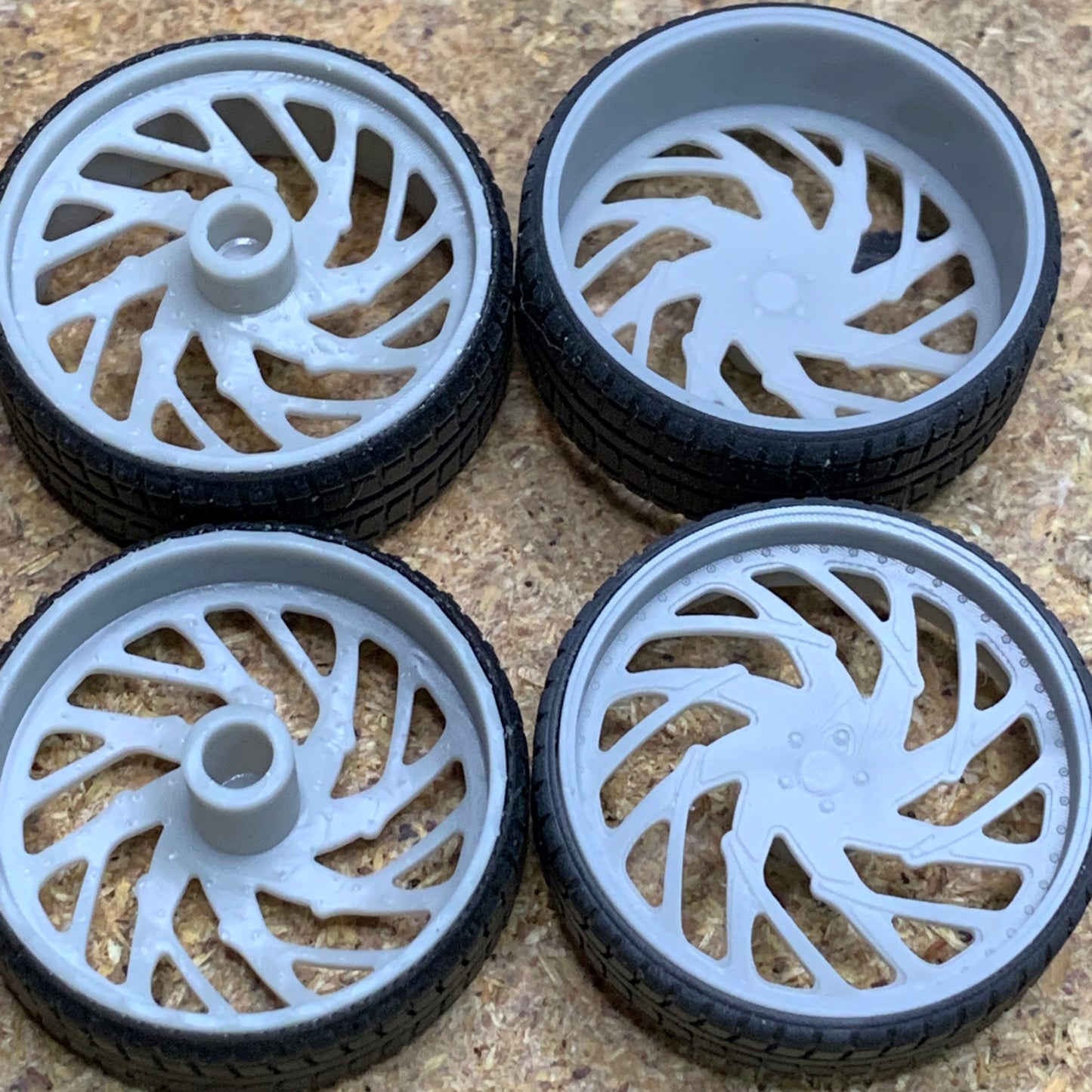 1/25 Scale - ASANT! AF864 - D142 in 26"-36" Donk, Big Rims, Box Chevy, G-Body