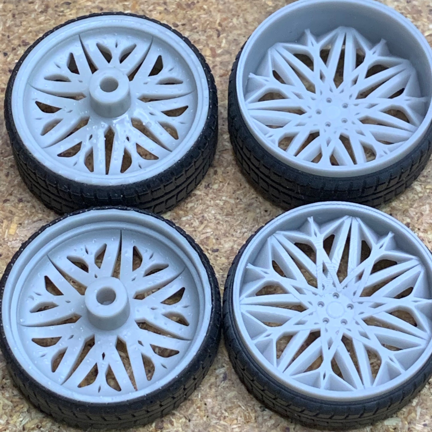 1/25 Scale - ASANT! AF179 Custom - D143V2 in 26"-36" Donk, Big Rims, Box Chevy, G-Body