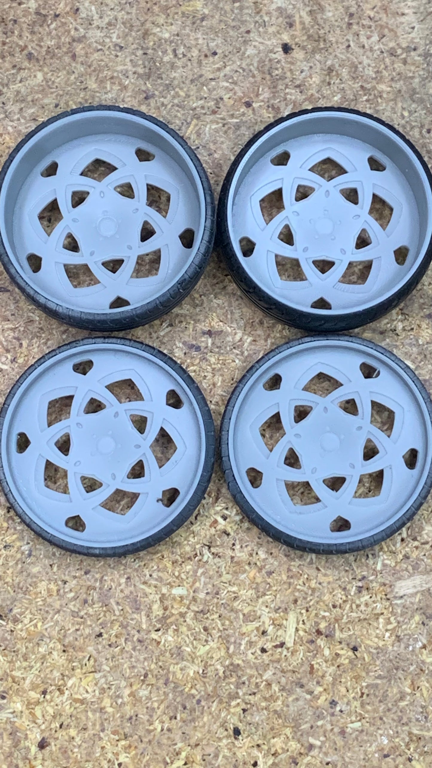 1/25 Scale - TMP D145 in 26"-36" Donk, Big Rims, Box Chevy, G-Body