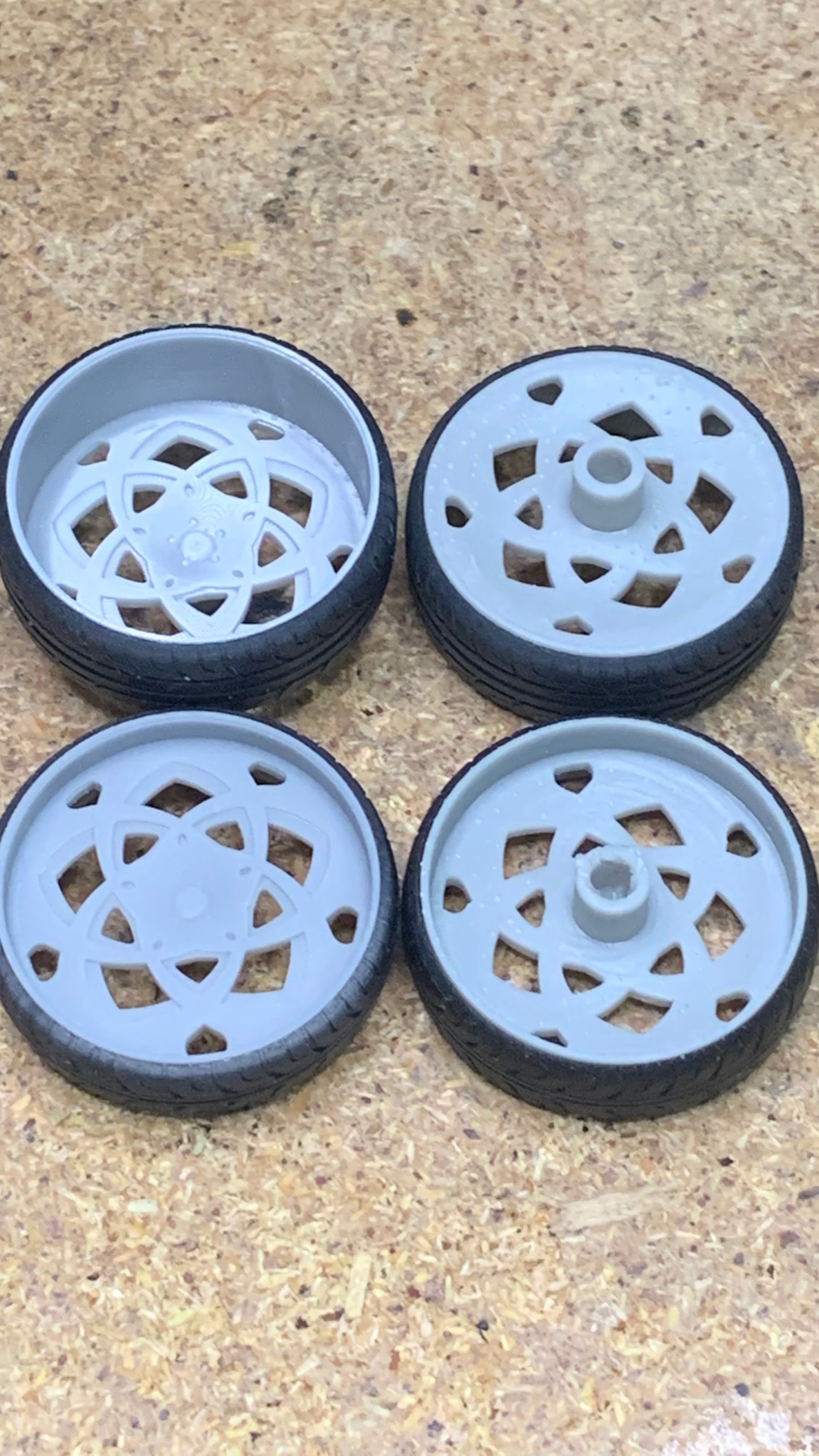 1/25 Scale - TMP D145 in 26"-36" Donk, Big Rims, Box Chevy, G-Body