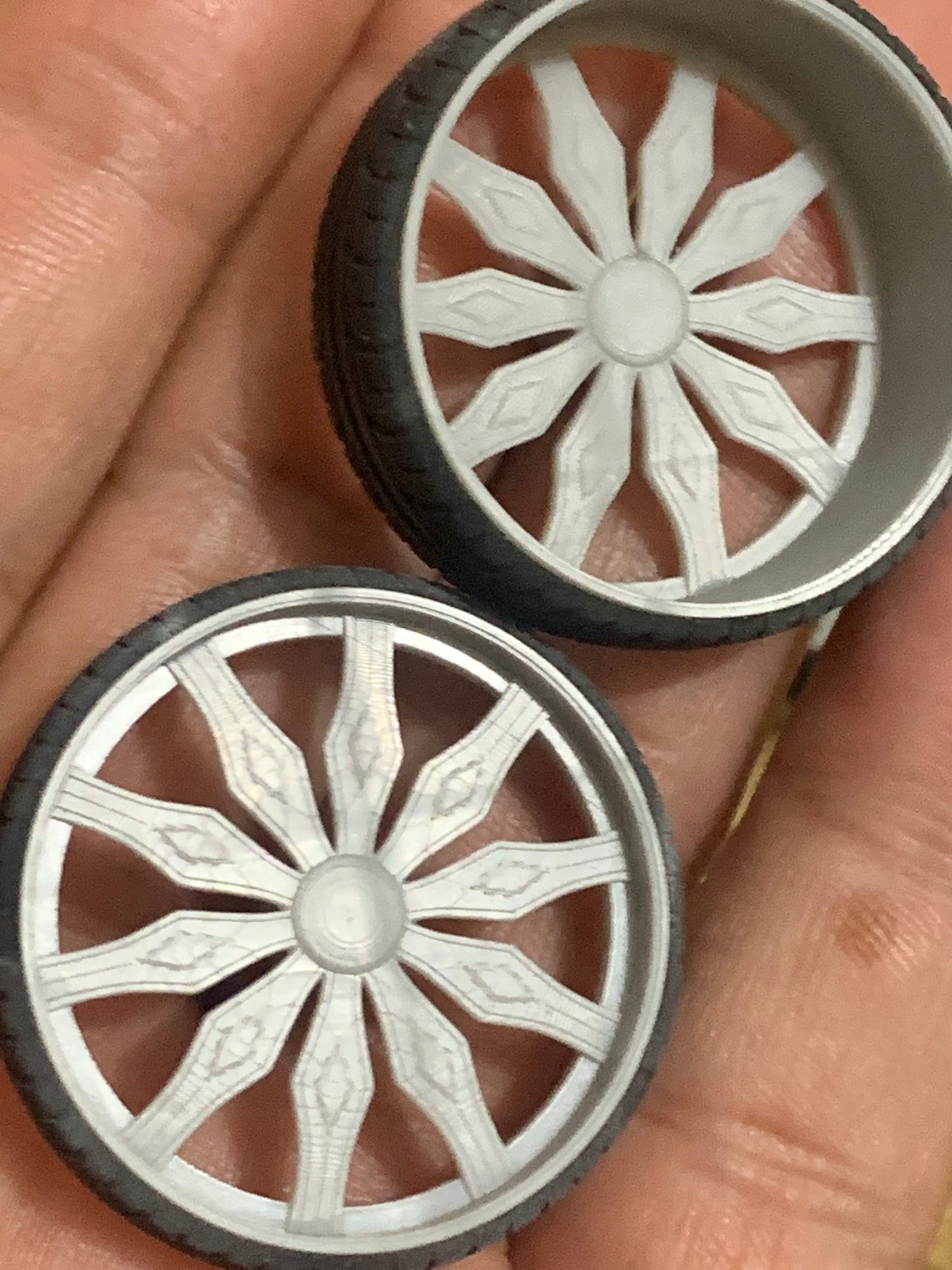 1/25 Scale - DUB FAMOUS BC (non-spinner) in 26"-30" Donk, Big Rims, Box Chevy, G-Body