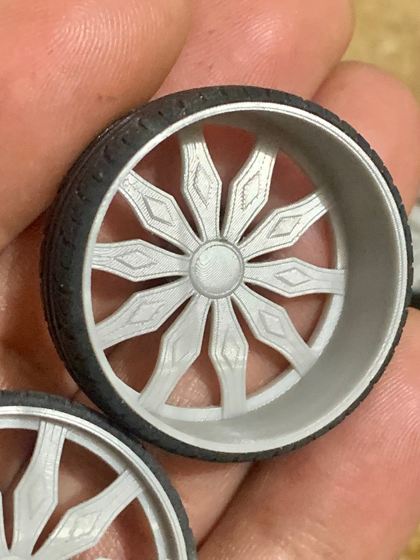 1/25 Scale - DUB FAMOUS BC (non-spinner) in 26"-30" Donk, Big Rims, Box Chevy, G-Body