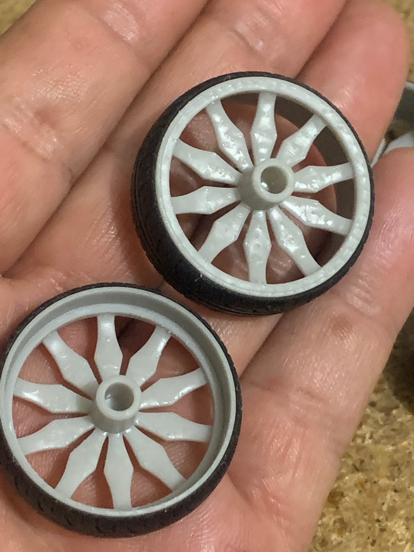 1/25 Scale - DUB FAMOUS BC (non-spinner) in 26"-30" Donk, Big Rims, Box Chevy, G-Body