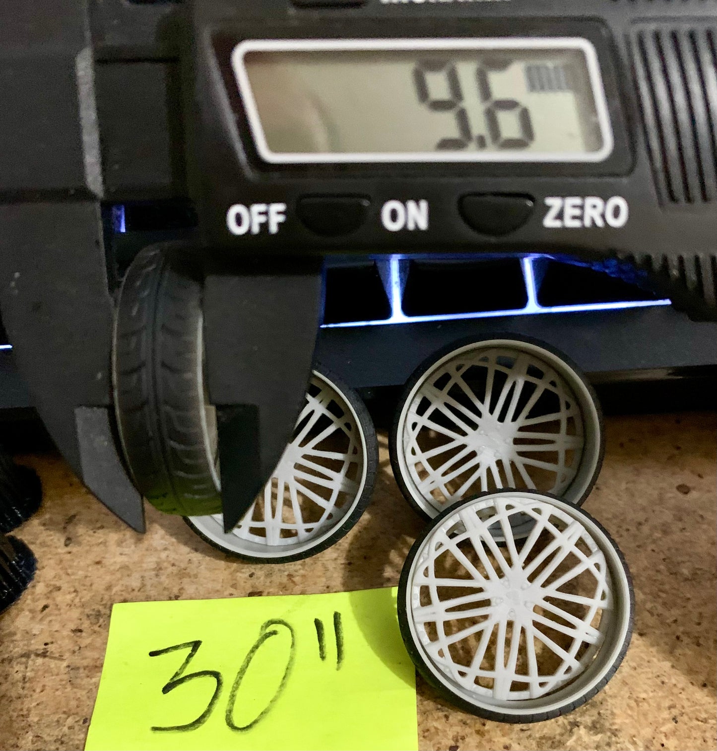 1/25 Scale - TMP D162 Custom in 26"-30" Donks, G-Body, Caprice, Impala, Big Rims