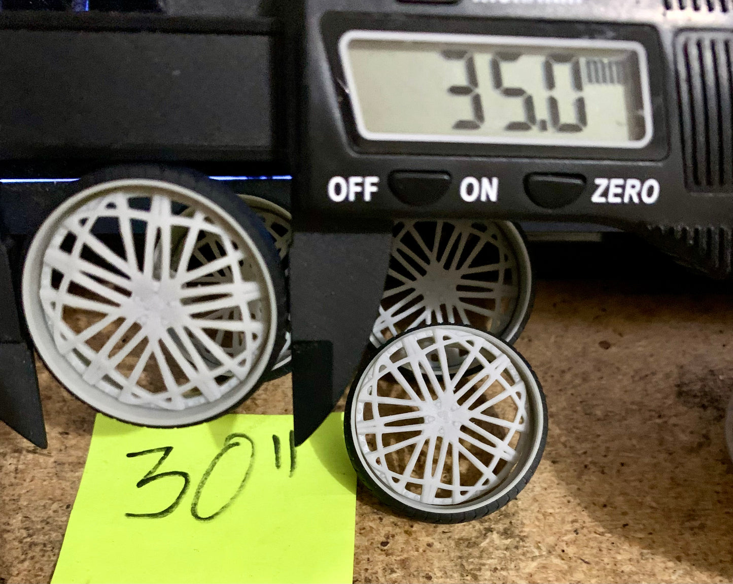1/25 Scale - TMP D162 Custom in 26"-30" Donks, G-Body, Caprice, Impala, Big Rims